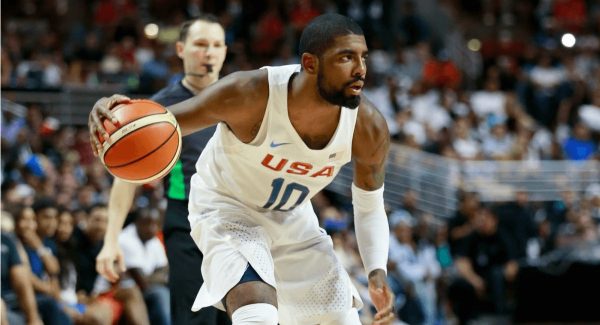 Kyrie Irving có cơ hội được thể hiện bản thân nhiều hơn khi sang màu áo Úc.