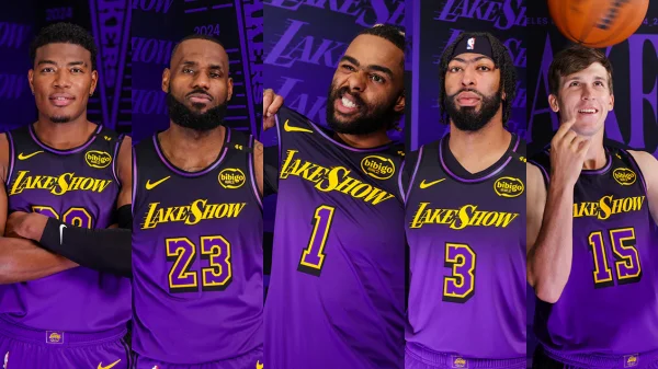 Los Angeles Lakers công bố đồng phục City Edition vào năm 2024