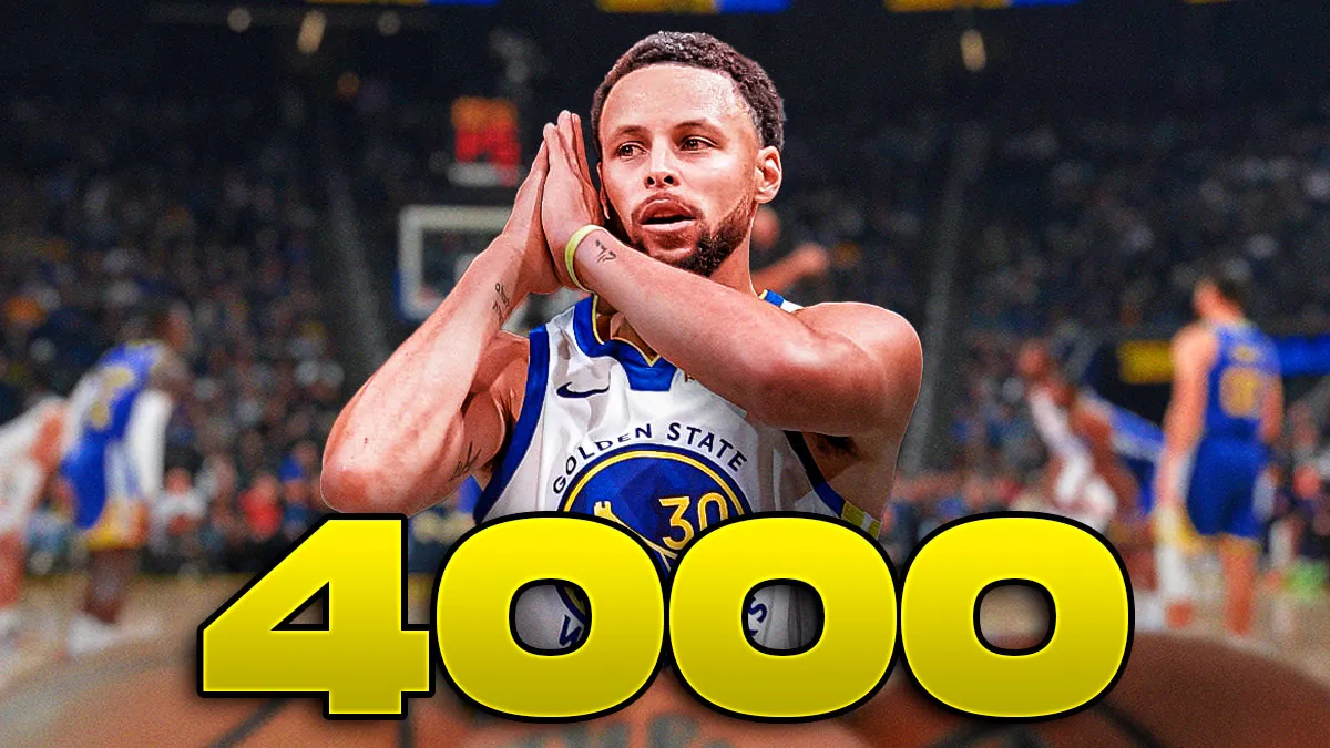 Stephen Curry đạt thành tích 4000 cú ném 3 điểm